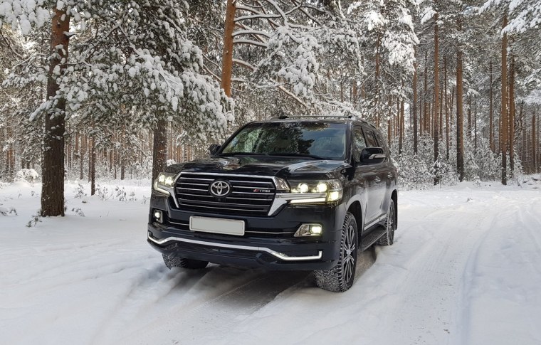 Toyota Land Cruiser 200 зима