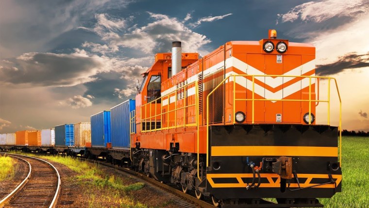 Железнодорожный грузовой транспорт