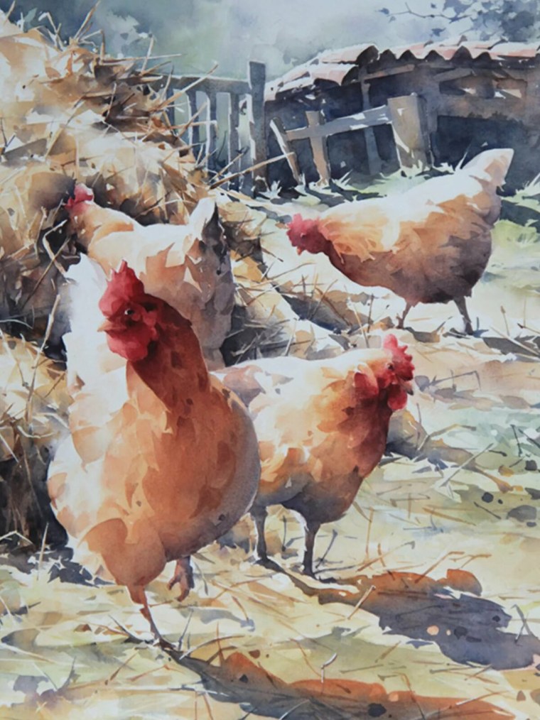 Christian Graniou акварель