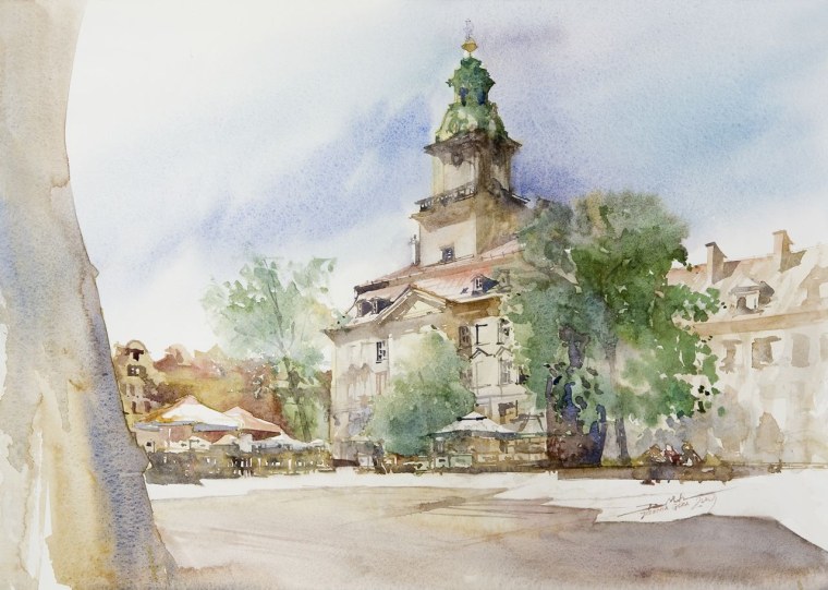 Художник-акварелист Brenda Swenson