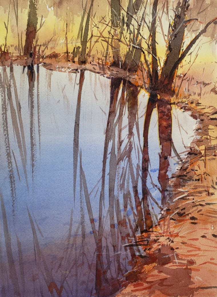 Yong Hong Zhong акварель