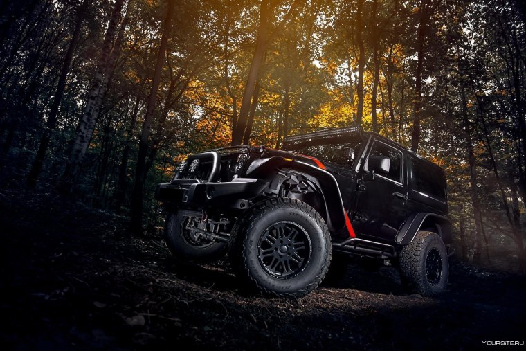 Wrangler Jeep чёрный 2018 года
