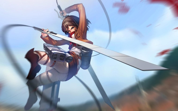 Микаса Аккерман hoobamon