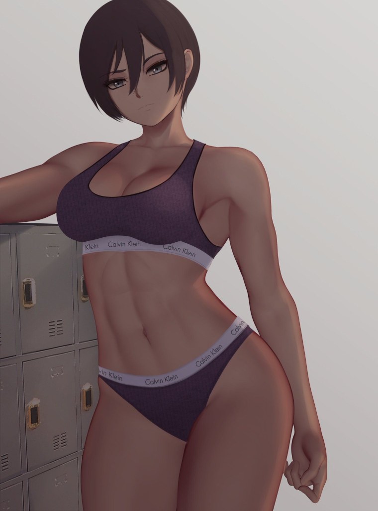 Микаса Аккерман hot