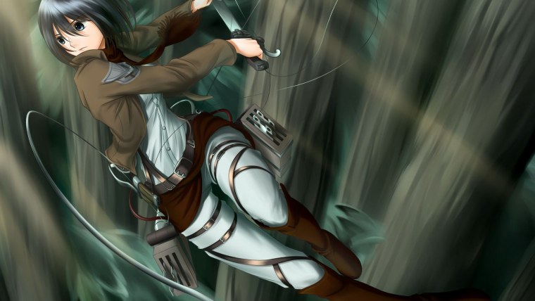 Микаса Аккерман Титан