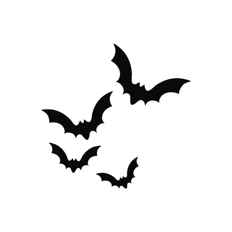 Летучие мыши на Хэллоуин
