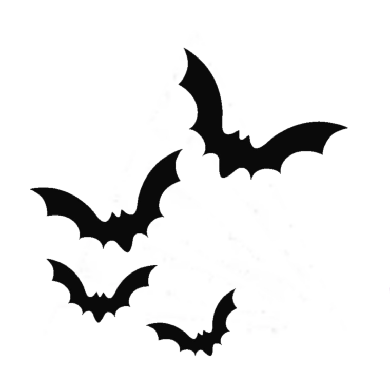 Летучие мыши на Хэллоуин