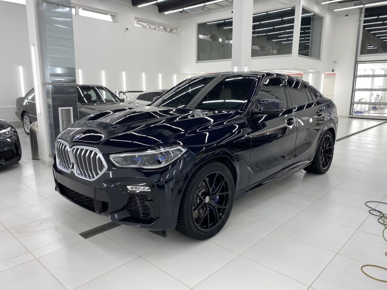 BMW x6 g06 черный карбон