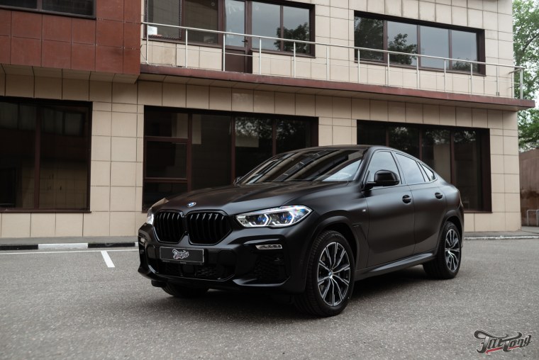 BMW x6 g06 Black Carbon