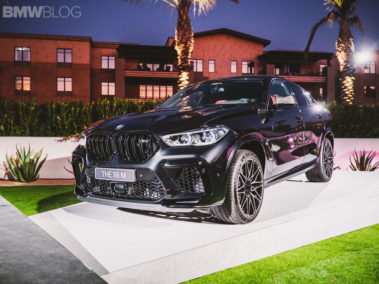 BMW x6m 2020 черный