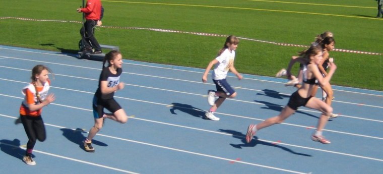 Легкая атлетика девочки