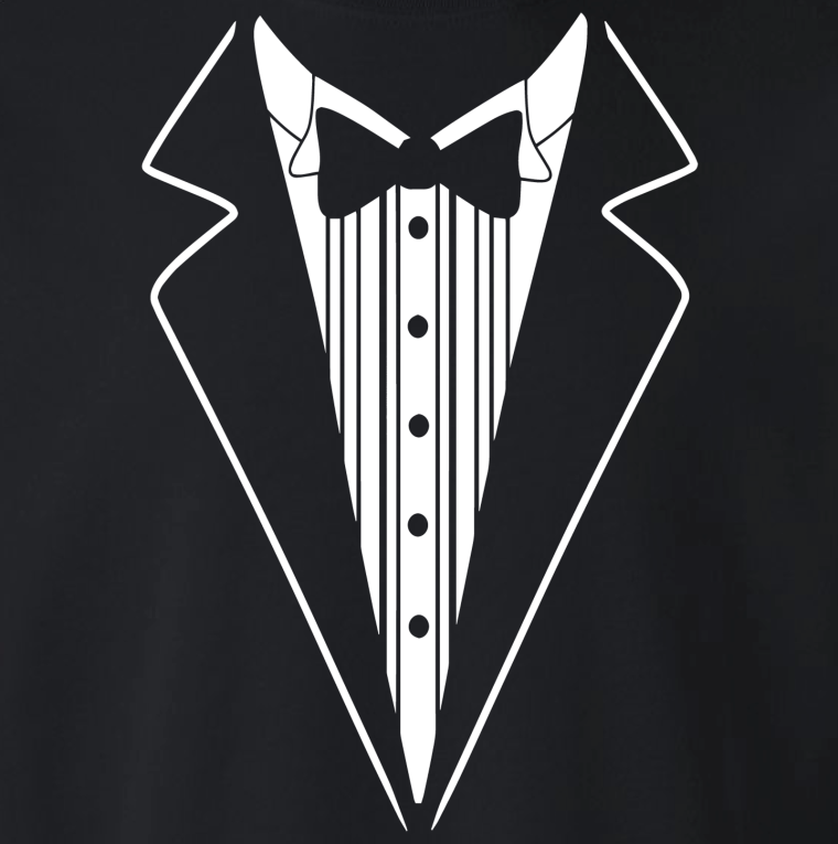 Мужчина в смокинге без лица