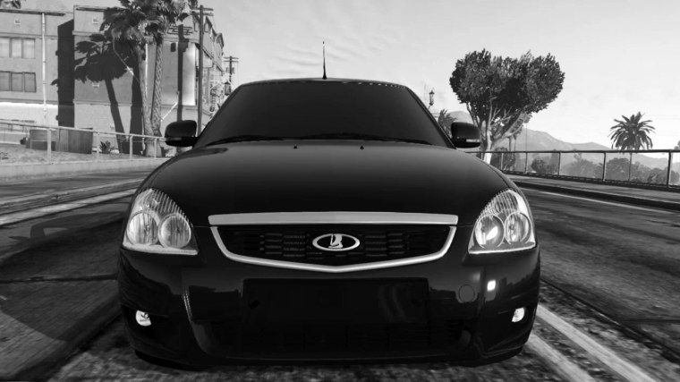 Лада Приора чб