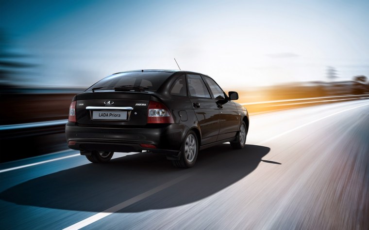 Приора хэтчбек 4к