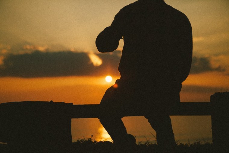 Парень одиночество