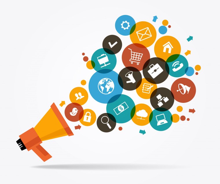 Маркетинг надпись