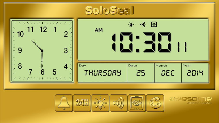Обои с часами