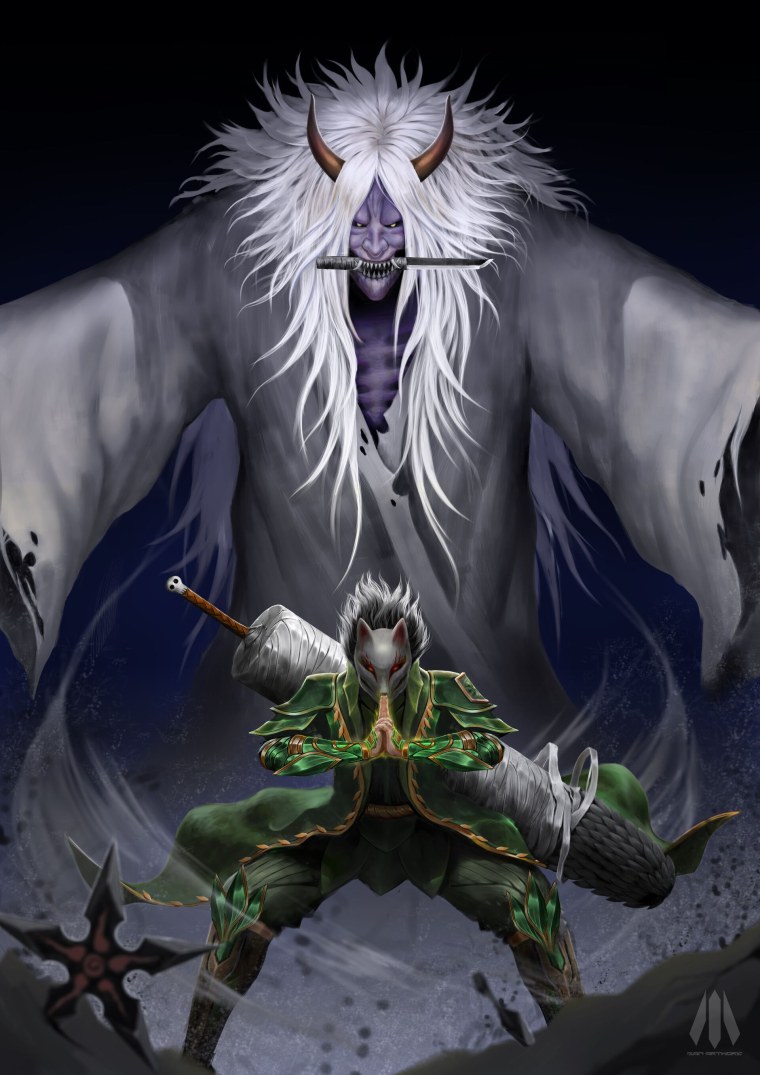 Бог смерти Наруто Шинигами