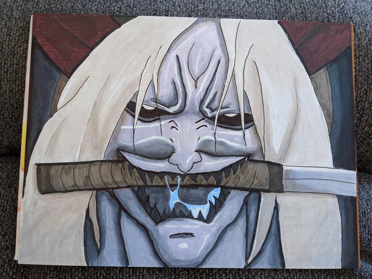 Демон из Наруто Шинигами