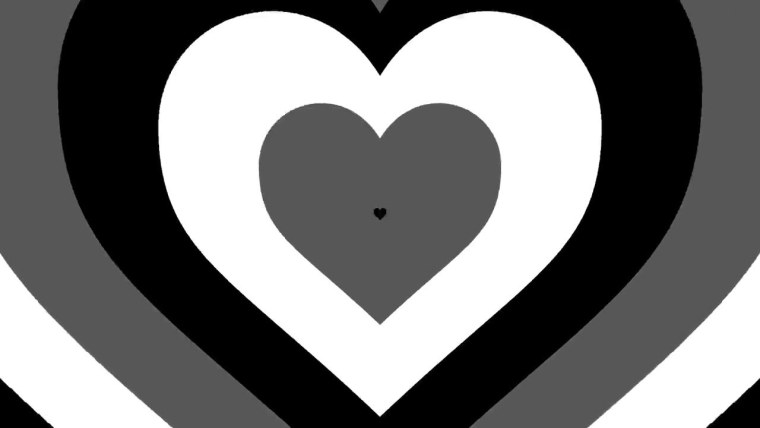 Сердце на черном фоне