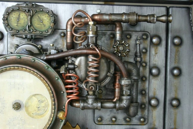 Панель в стиле стимпанк