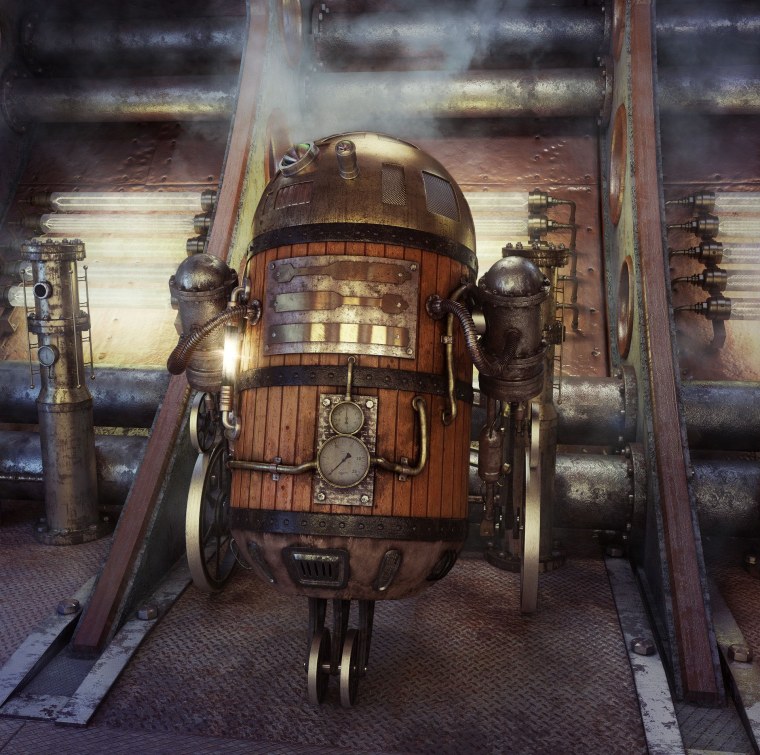 Р2д2 стимпанк