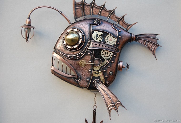 Лампа рыба удильщик