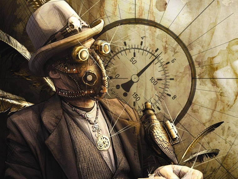 Стимпанк Герберт Уэллс