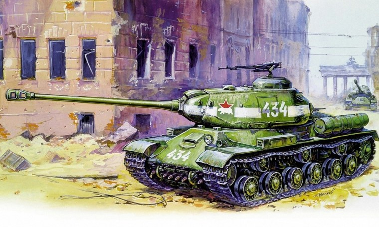 Советский танк ИС-2