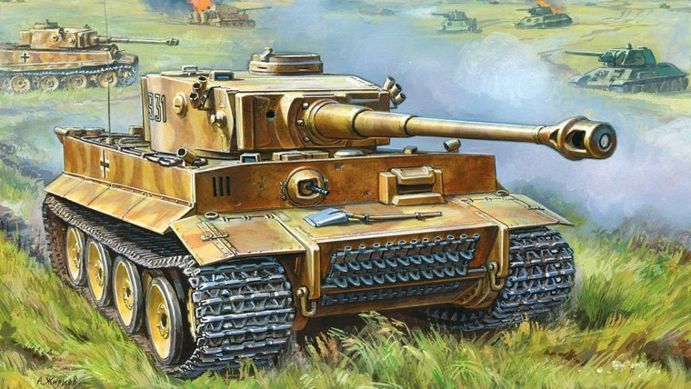 Танк PZKPFW vi Tiger