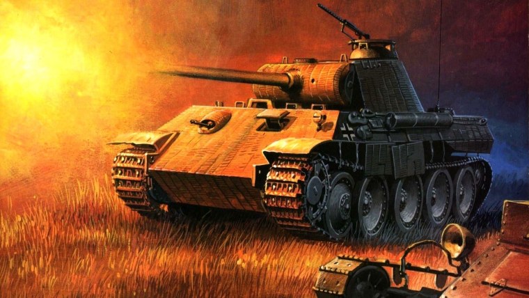 Немецкий танк пантера 2