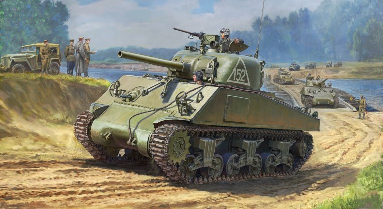 Танк m4a2 Sherman