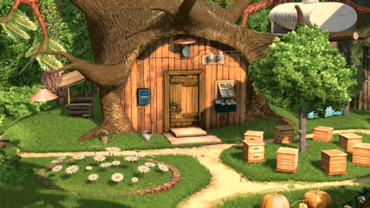 Дом Миши из мультика Маша и медведь