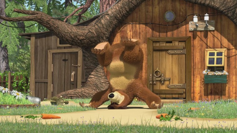 Маша и медведь домик Маши