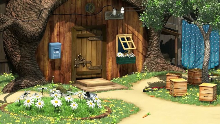 Маша и медведь домик мишки