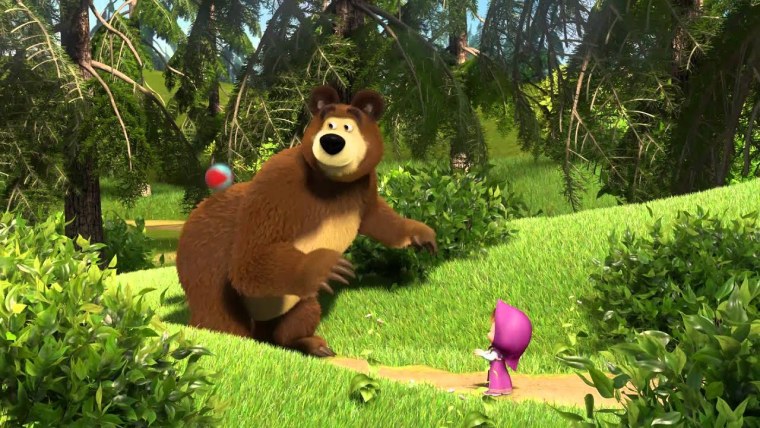 Маша и медведь Карусель