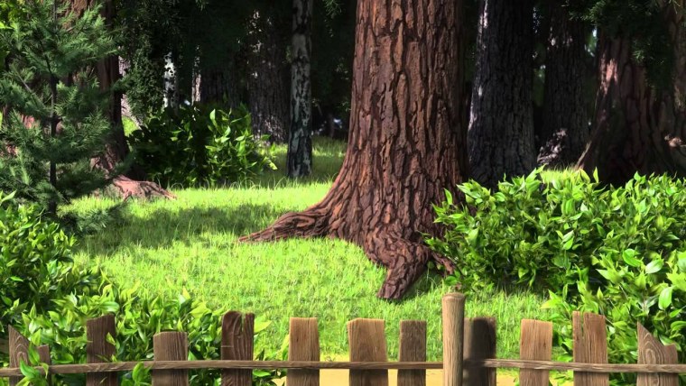 Маша и медведь лес