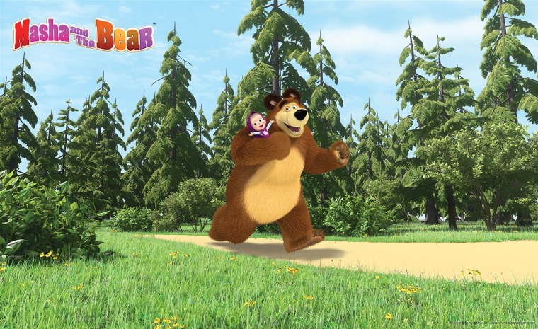 Маша и медведь лес