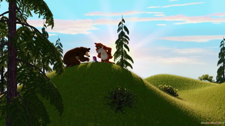 Маша и медведь 28 серия ход конем