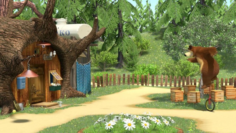 Маша и медведь дом медведя