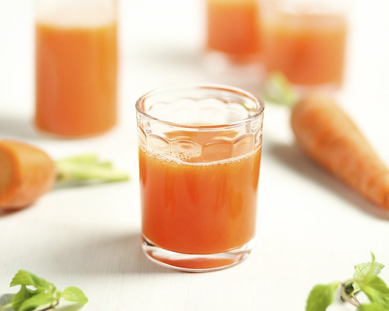 Морковь и морковный сок