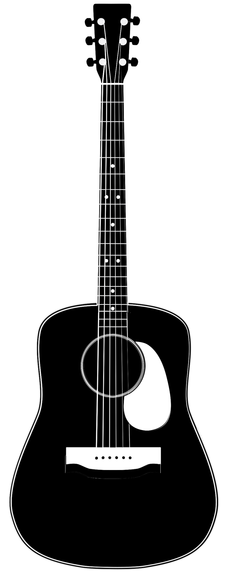 Трафареты на акустическую гитару