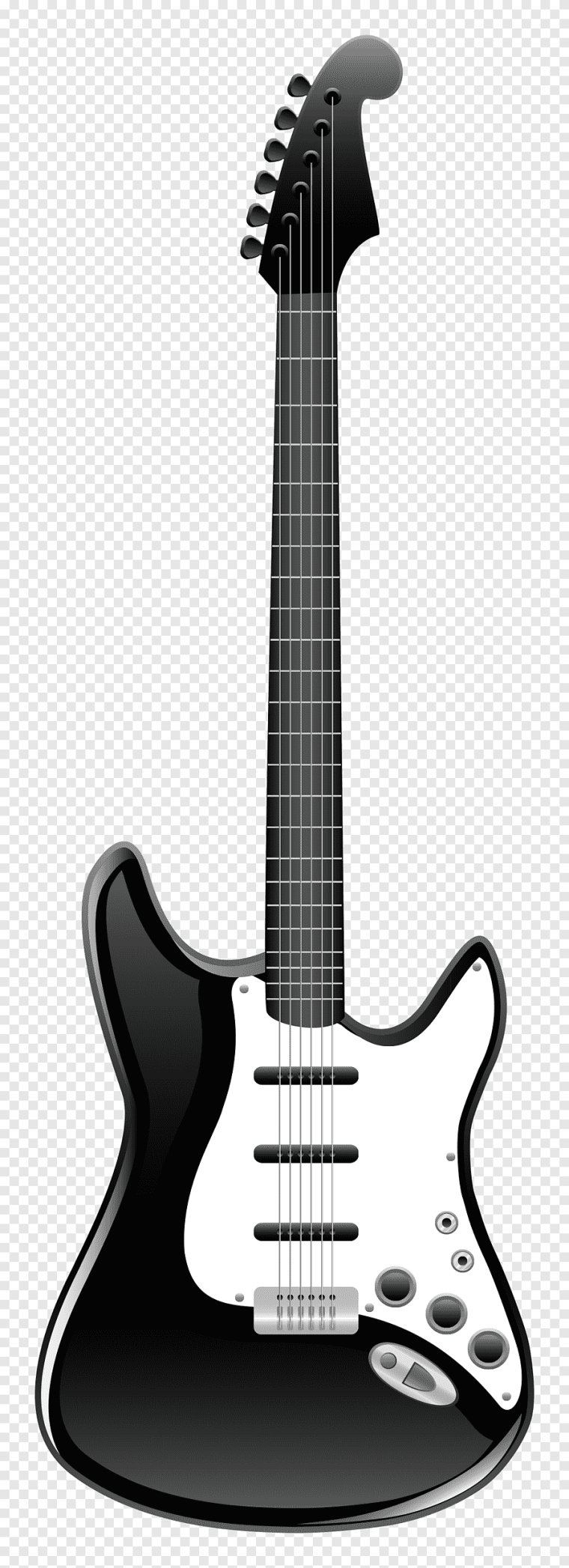 Гитара Yamaha Pacifica 112 чёрно белая