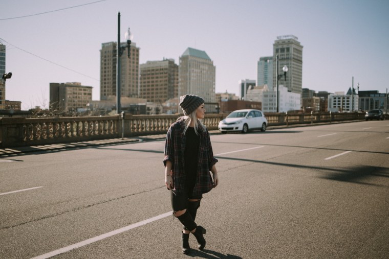 Фотографии людей в городе