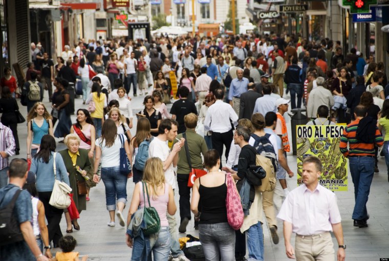 Человек в большом городе