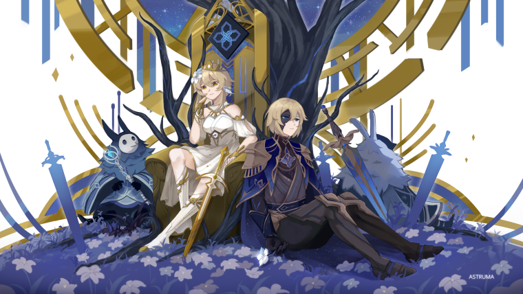 Dainsleif Genshin Impact Art