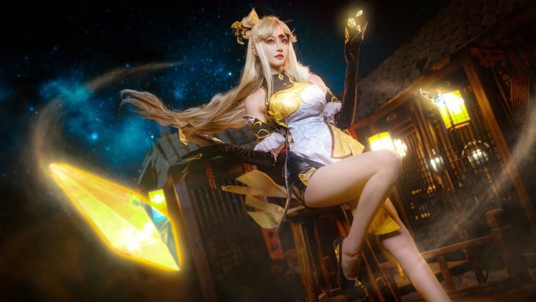 Нин Гуа Геншин консплей