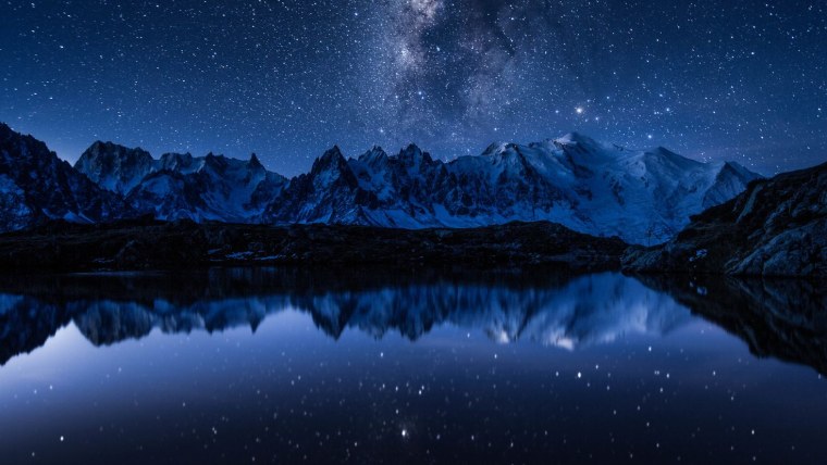 Звездное небо Млечный путь Галактика