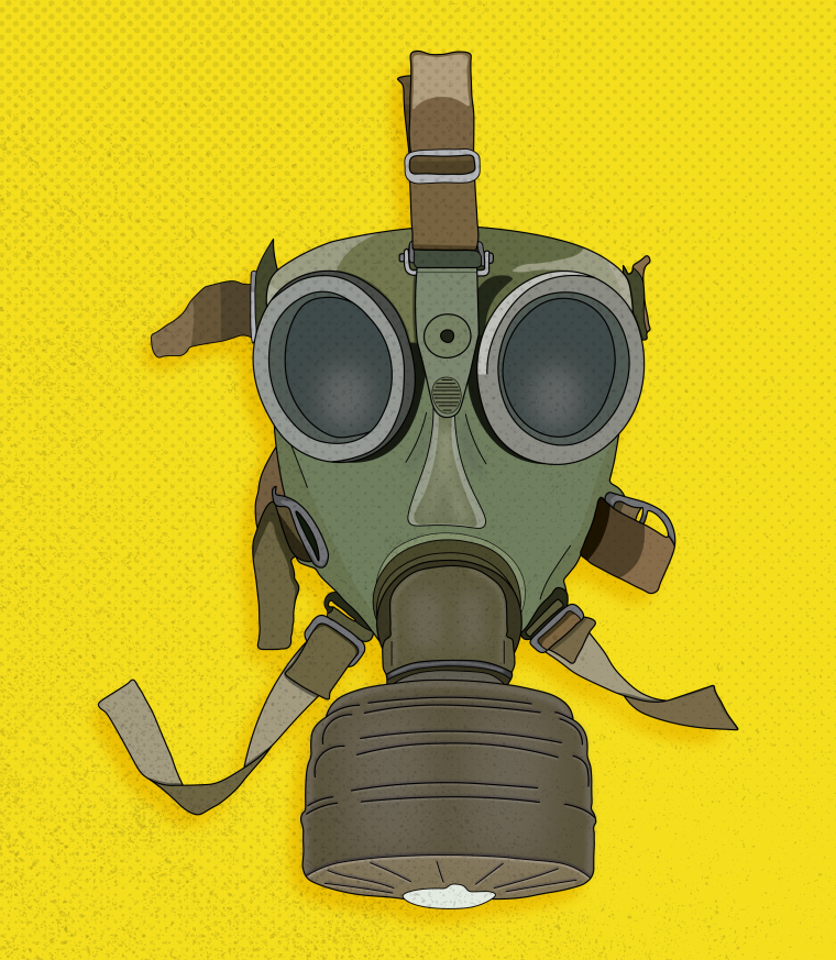 Латексные мешки-резервы для дыхания на противогаз