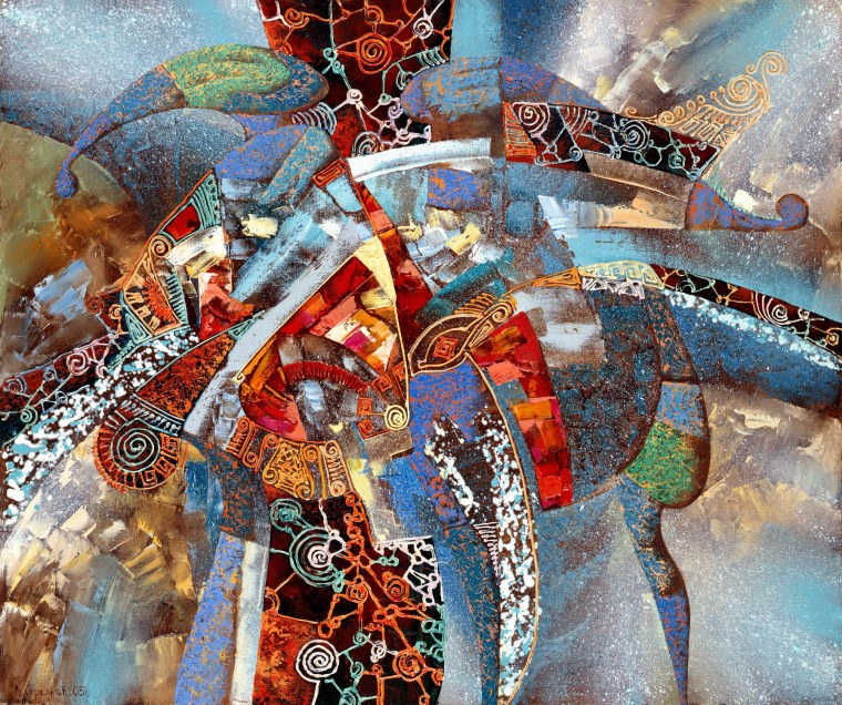 Кандинский Василий Васильевич композиция VII